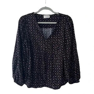 Universal Thread babydoll/empire waist boho blouse size M